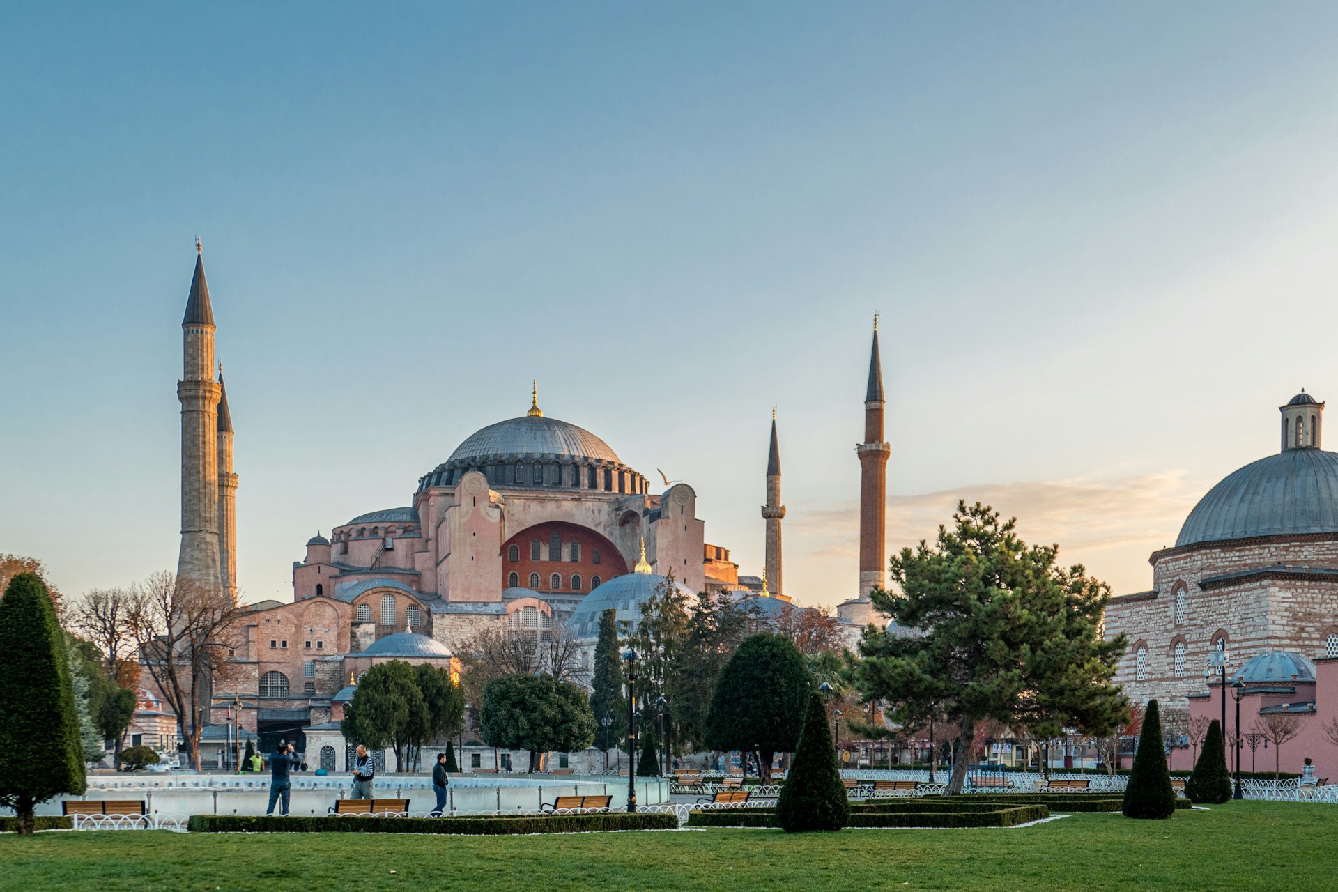The Hagia Sophia in Istanbul, Turkey