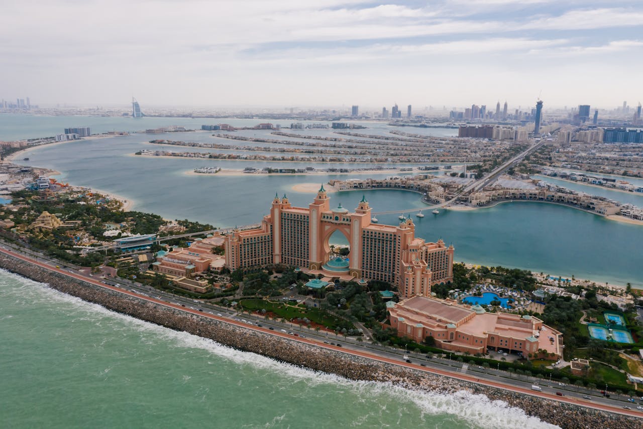 The Palm Jumeirah in Dubai
