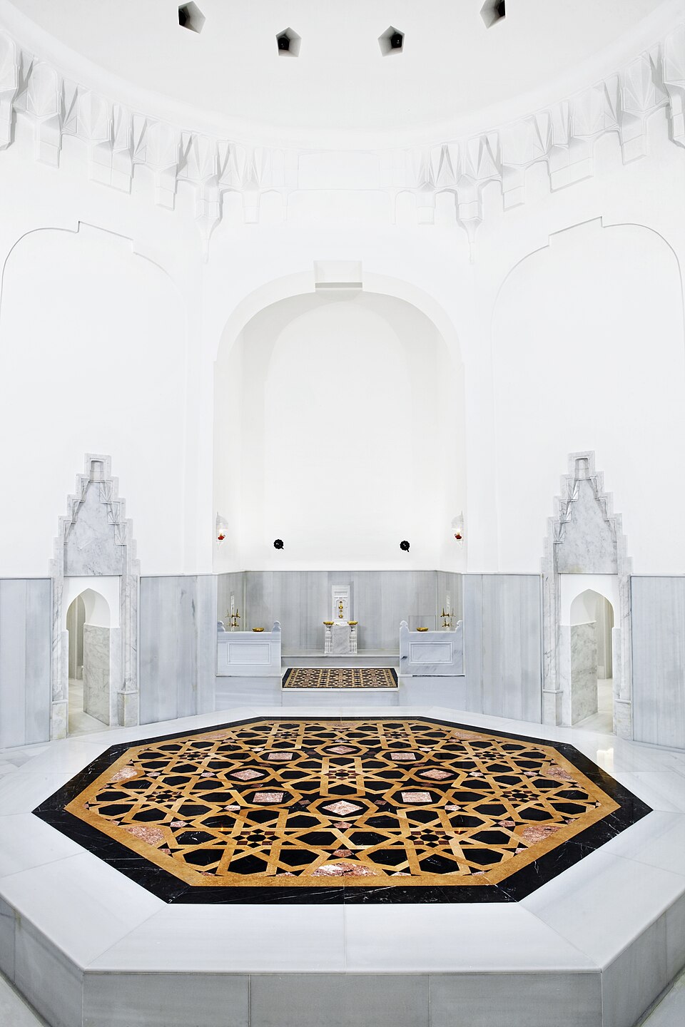 Interior of Hagia Sophia Hurrem Sultan Hamam.
